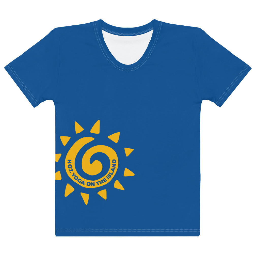 Hot Yoga On The Island-Women's T-shirt