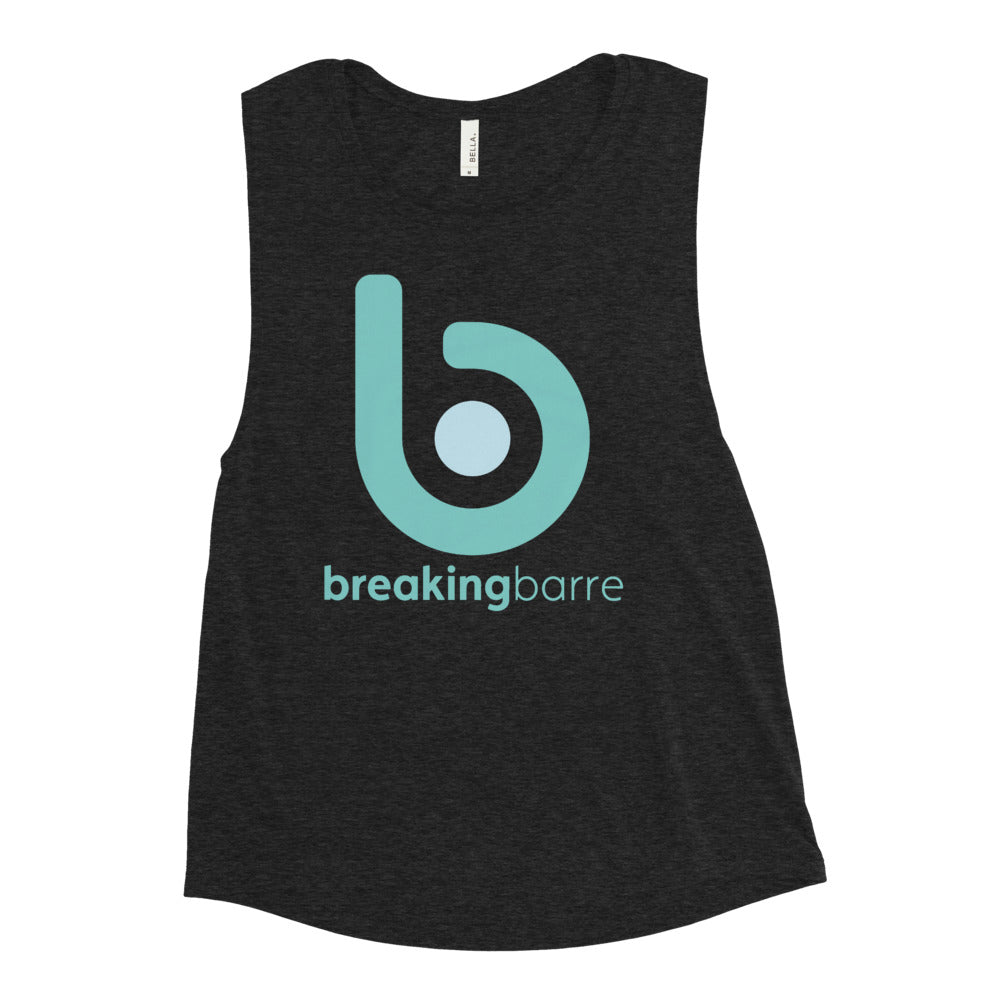 Breaking Barre-Ladies’ Muscle Tank