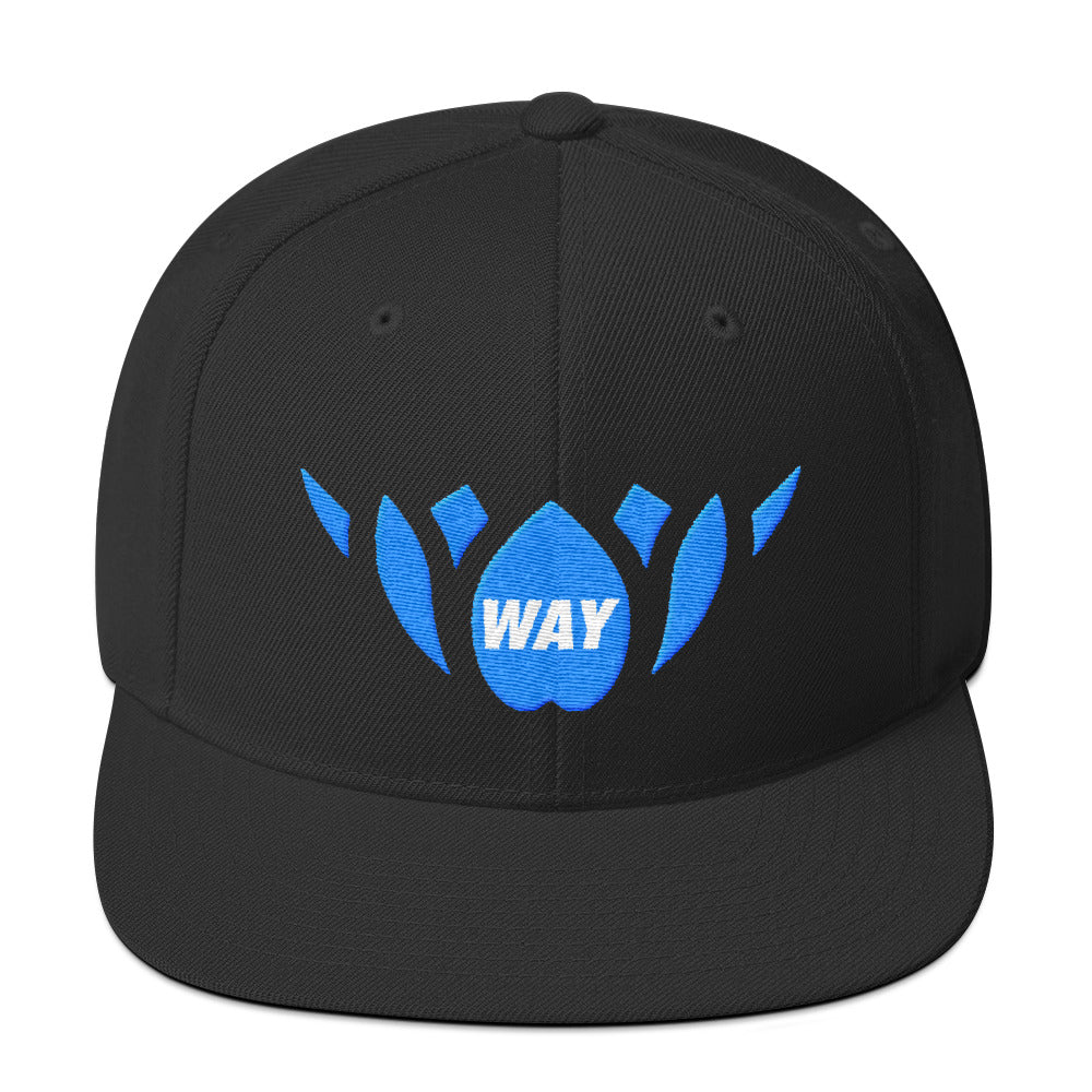 Light Blue & White-Snapback Hat