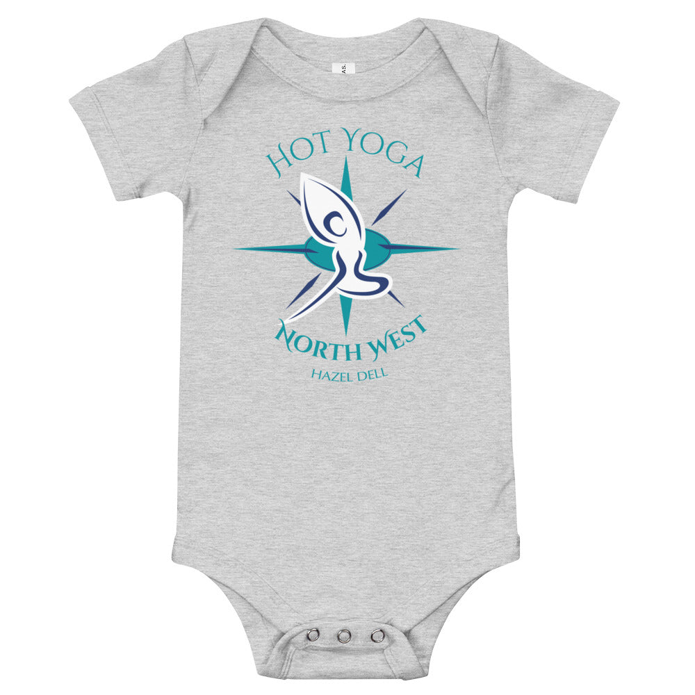 Hot Yoga North West-Baby Onesie