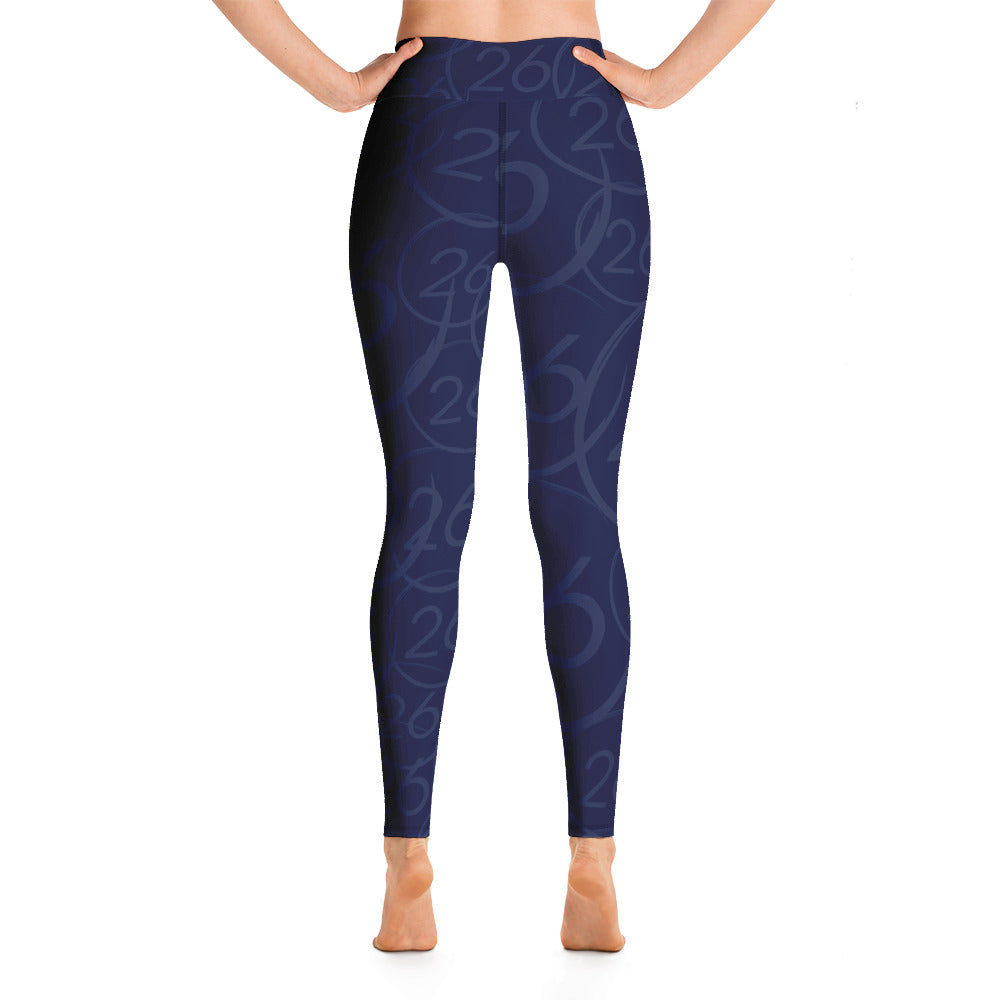 Turbo26-Leggings 26 Logo Navy