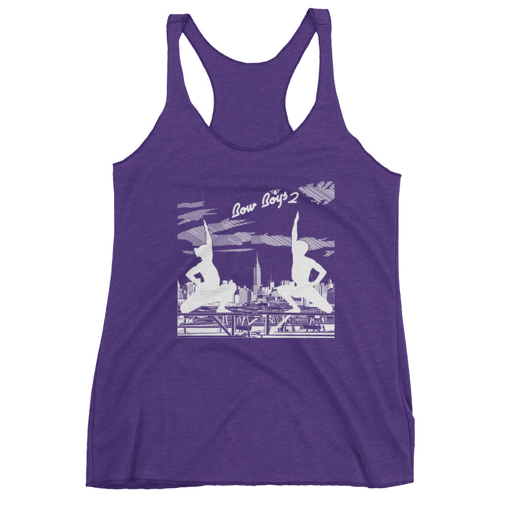 BOW BOYS 2-Women's Racerback Tank