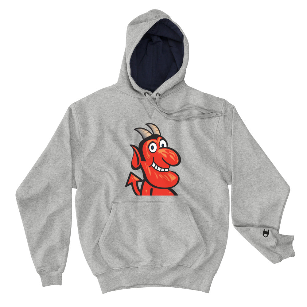 Yoga Hell Devil-Champion Hoodie