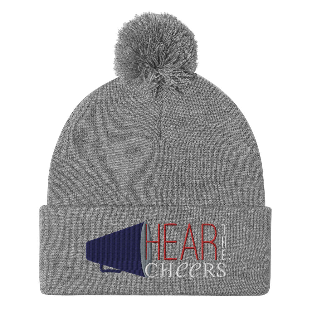 Hear The Cheers-Pom-Pom Beanie