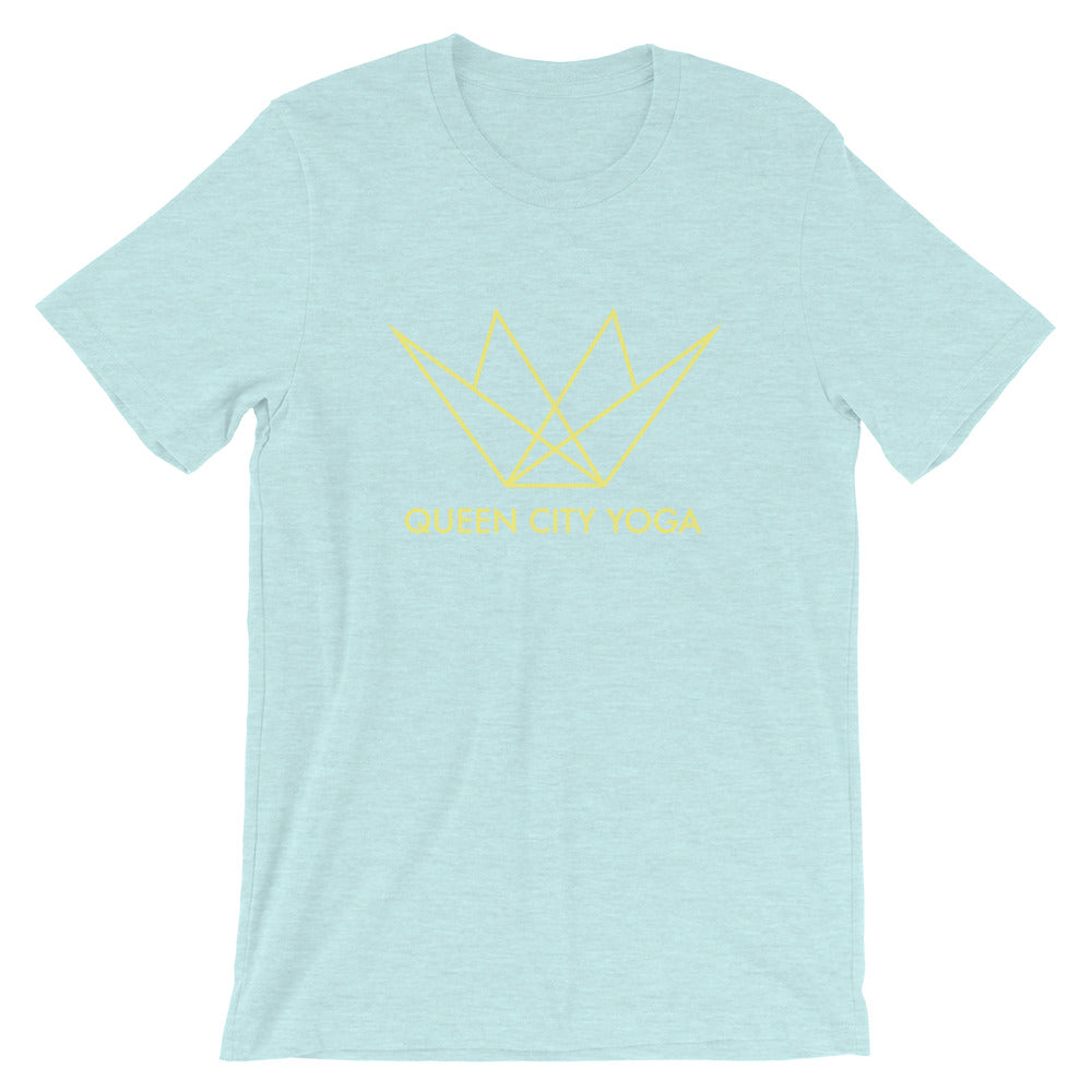 Queen City Yoga-Short - Sleeve Unisex T-Shirt