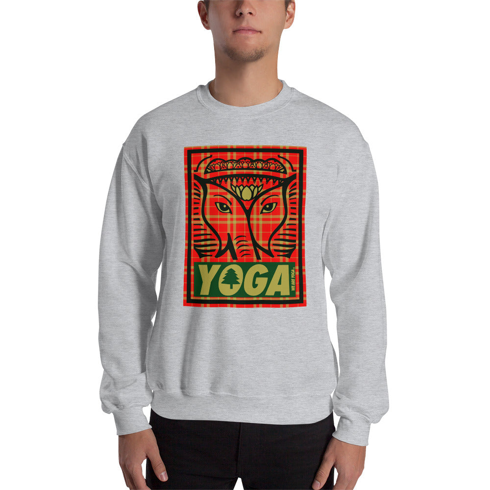 Holiday Plaid Men's Sweatshirt