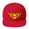 Red & Gold-Snapback Hat