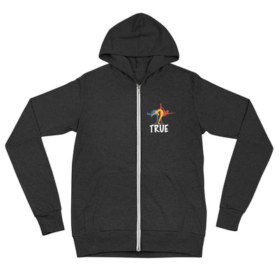 True Bikram Yoga-Unisex zip hoodie