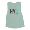 Hot Yoga Asheville-Ladies’ Muscle Tank