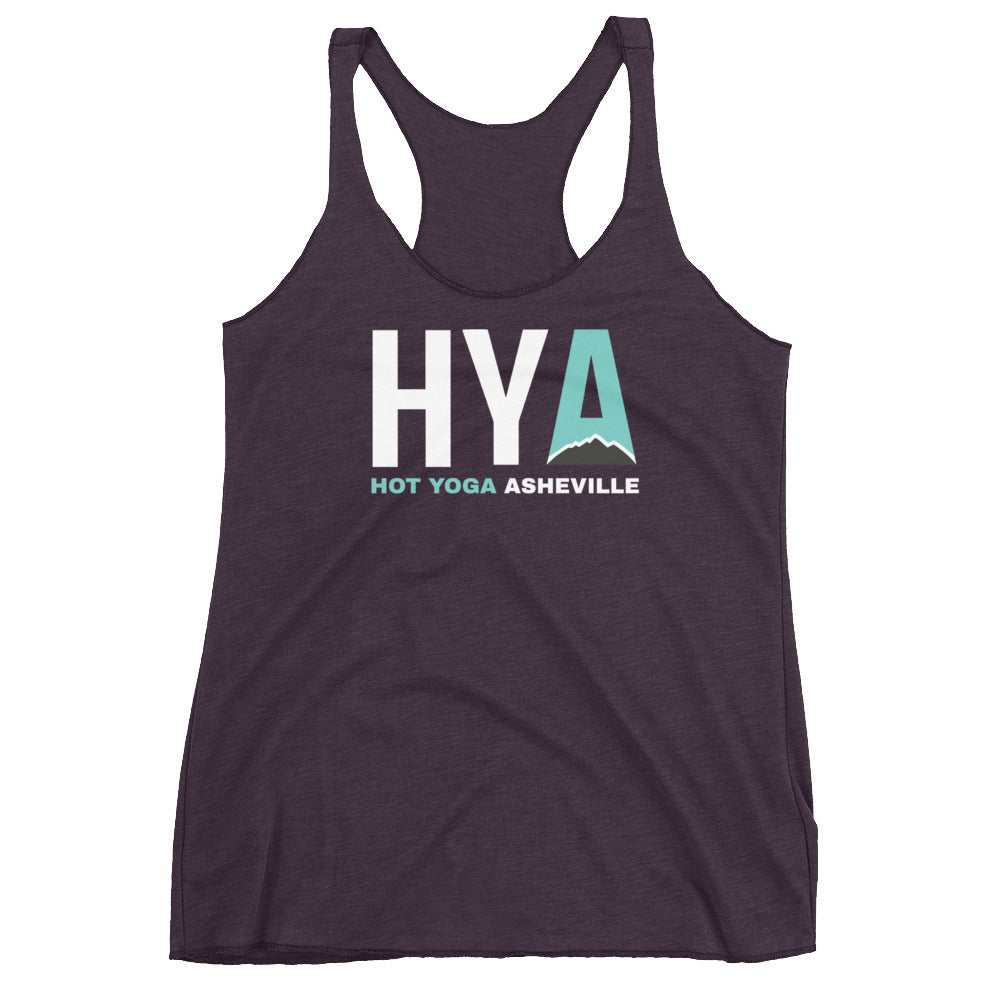 Hot Yoga Asheville-Women's Racerback Tank
