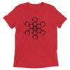 Yoga Golf Coach-Tri blend t