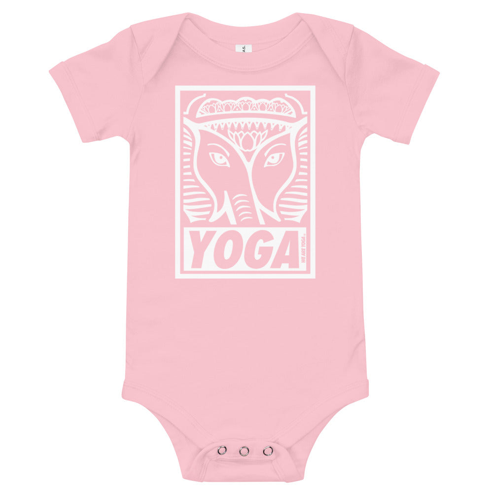 Yoga Stamp Onesie