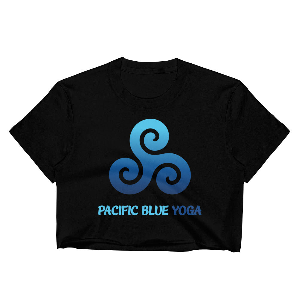 Pacific Blue Yoga-Women's Crop Top