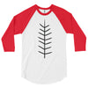 Yoga East Austin BLACK TREE-3/4 sleeve raglan shirt