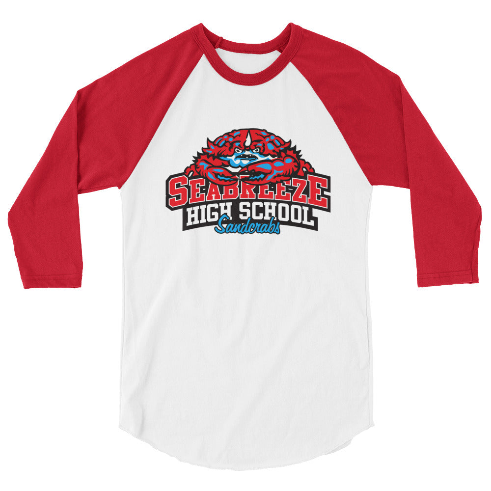 Seabreeze High School-3/4 Sleeve Raglan Shirt