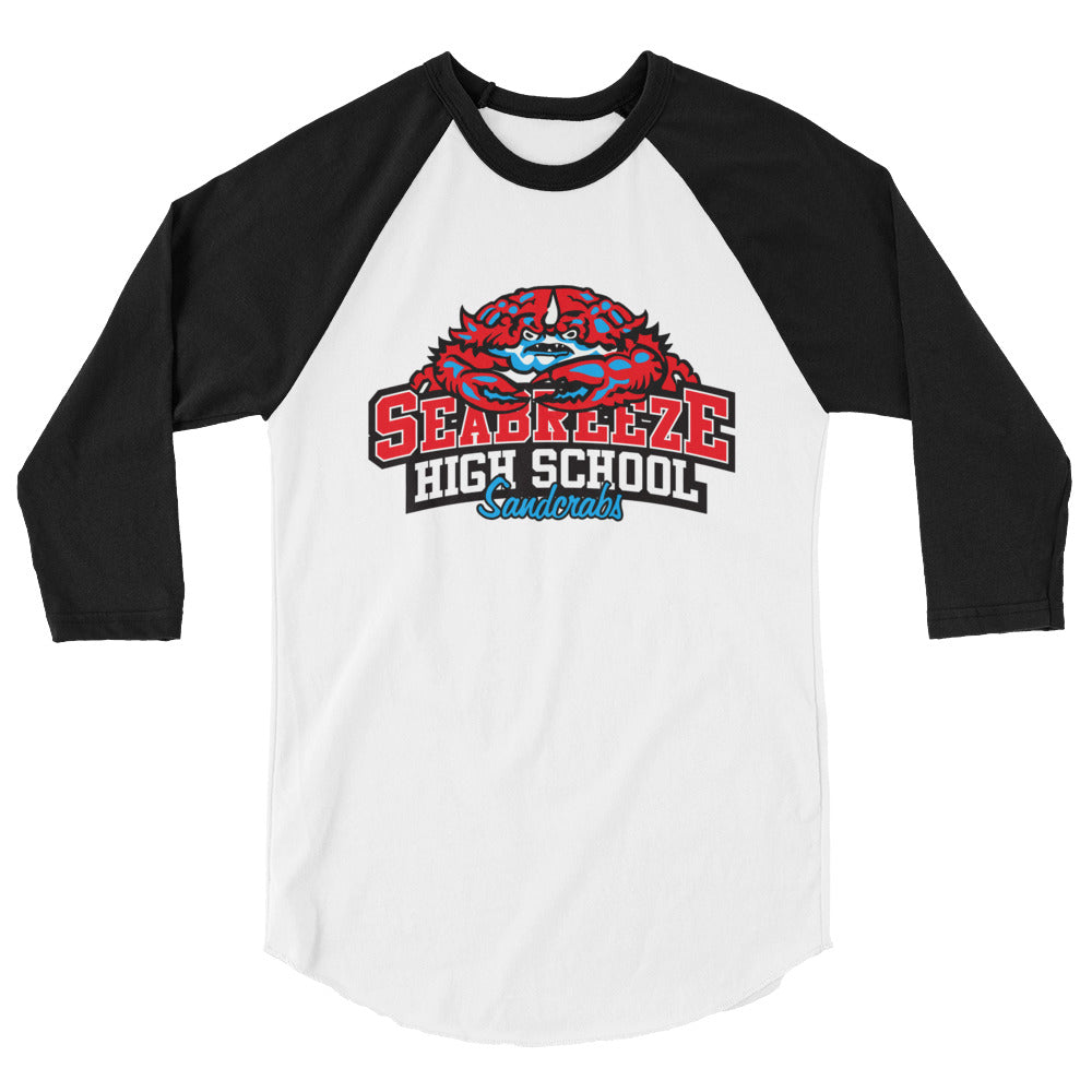 Seabreeze High School-3/4 Sleeve Raglan Shirt