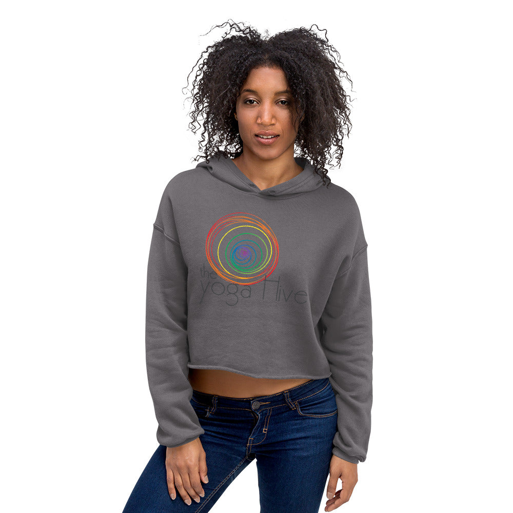 The Yoga Hive Crop Hoodie