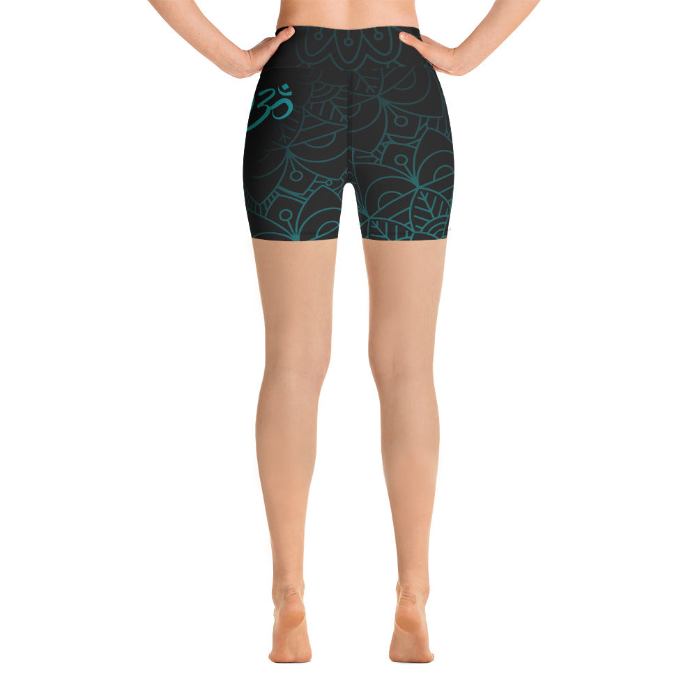M3Yoga-Pattern Yoga Shorts 2