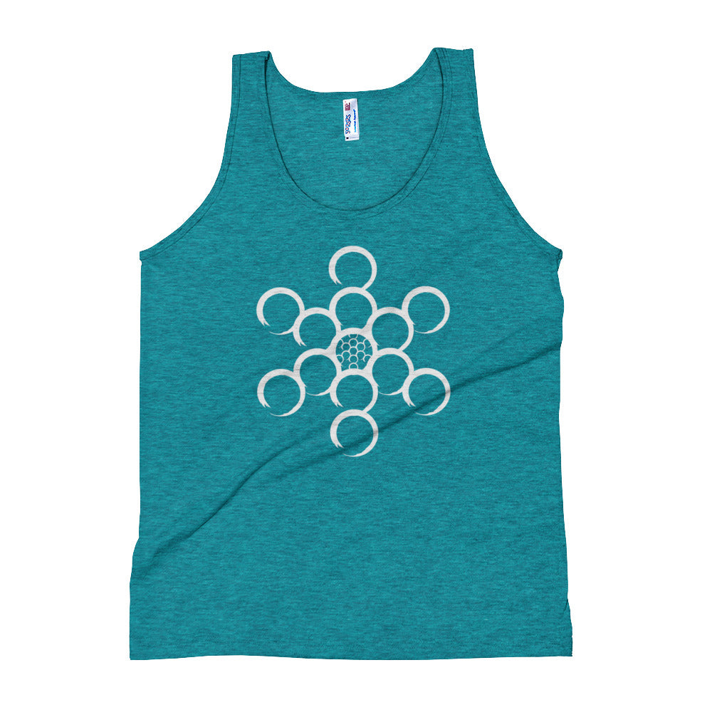 Yoga Golf Coach-Tri blend Tank Top