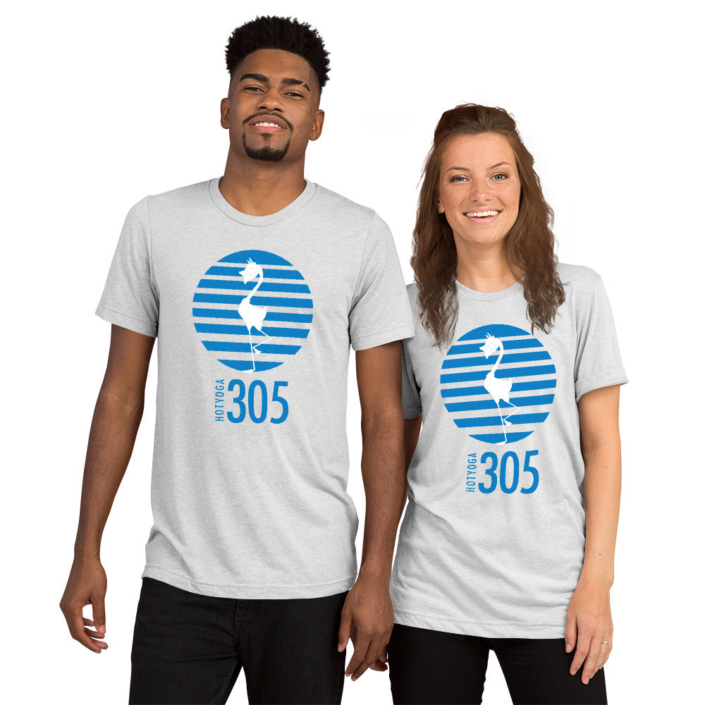 305 Yoga-Unisex Triblend Short Sleeve T-Shirt