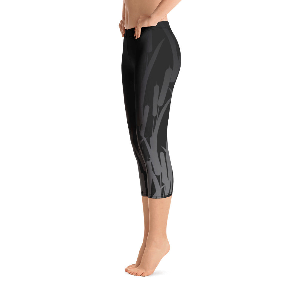 Meadows Hot Yoga-B&G Capri Leggings