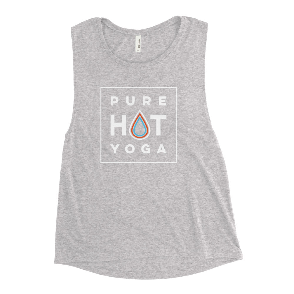 Pure Hot Yoga St. Louis-Ladies’ Muscle Tank