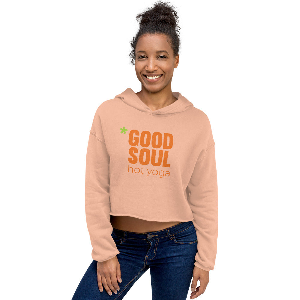 Good Soul Yoga-Crop Hoodie