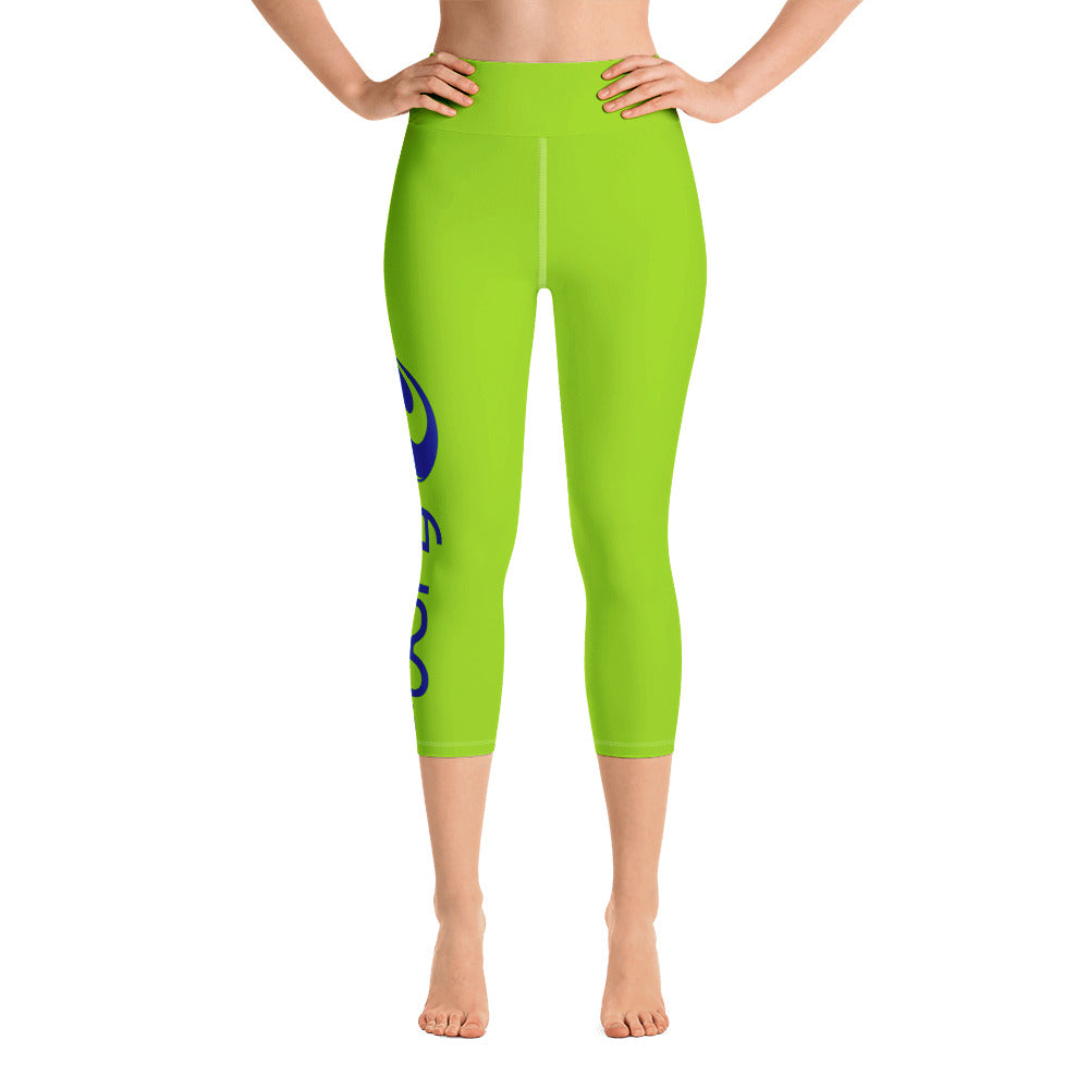 Fuse45-Green Capri Leggings