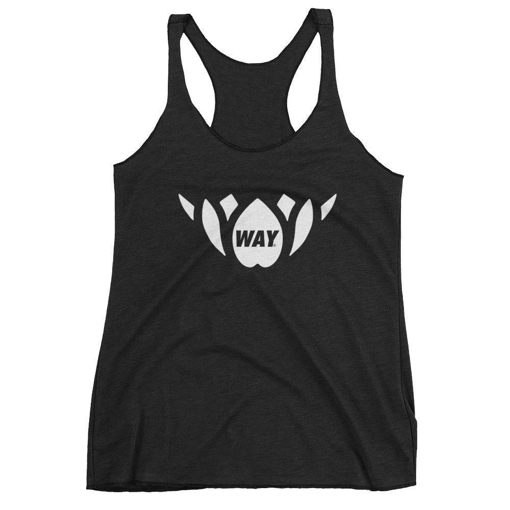 Classic WAYlotus Racerback Tank-White