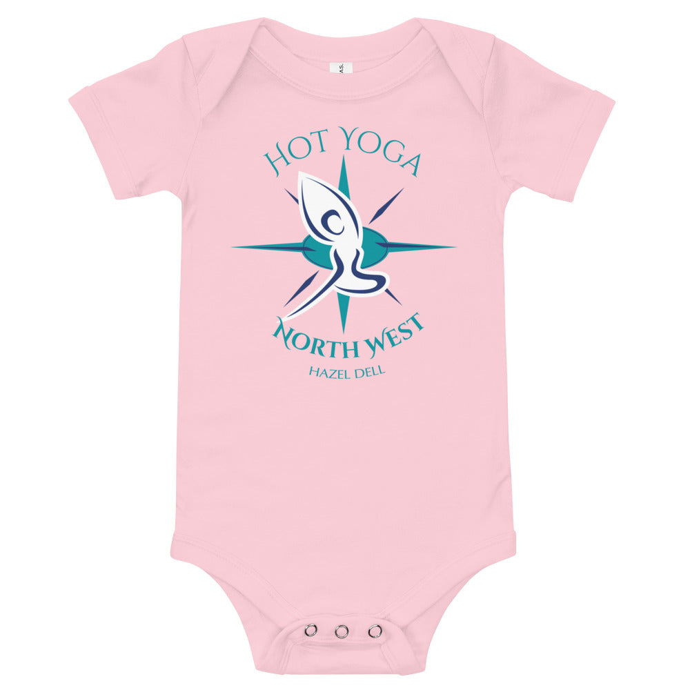 Hot Yoga North West-Baby Onesie