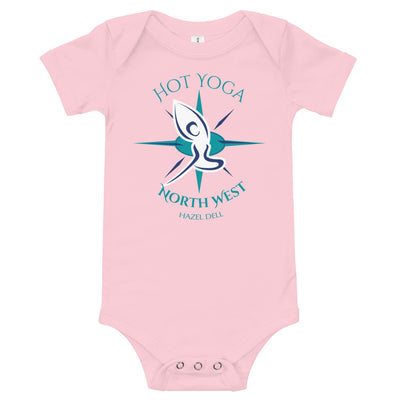 Hot Yoga North West-Baby Onesie
