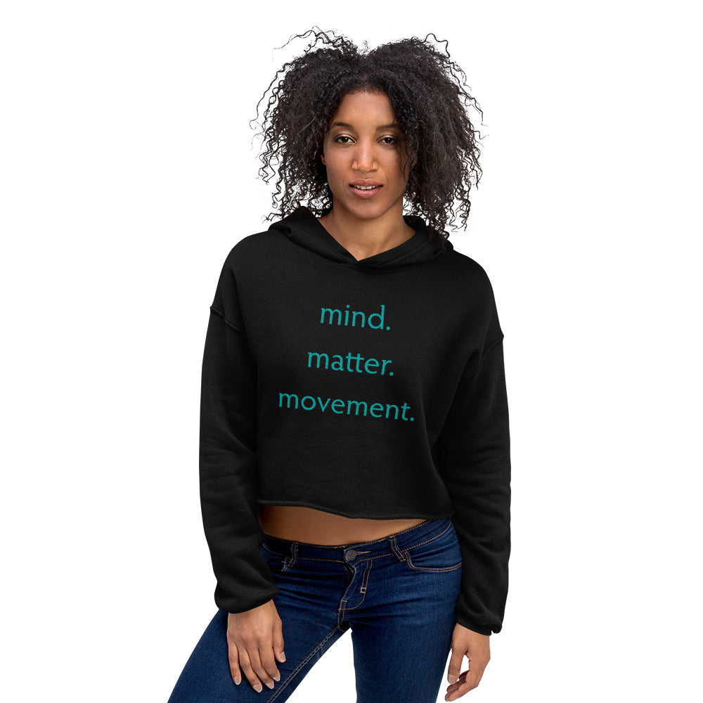 M3Yoga-Crop Hoodie