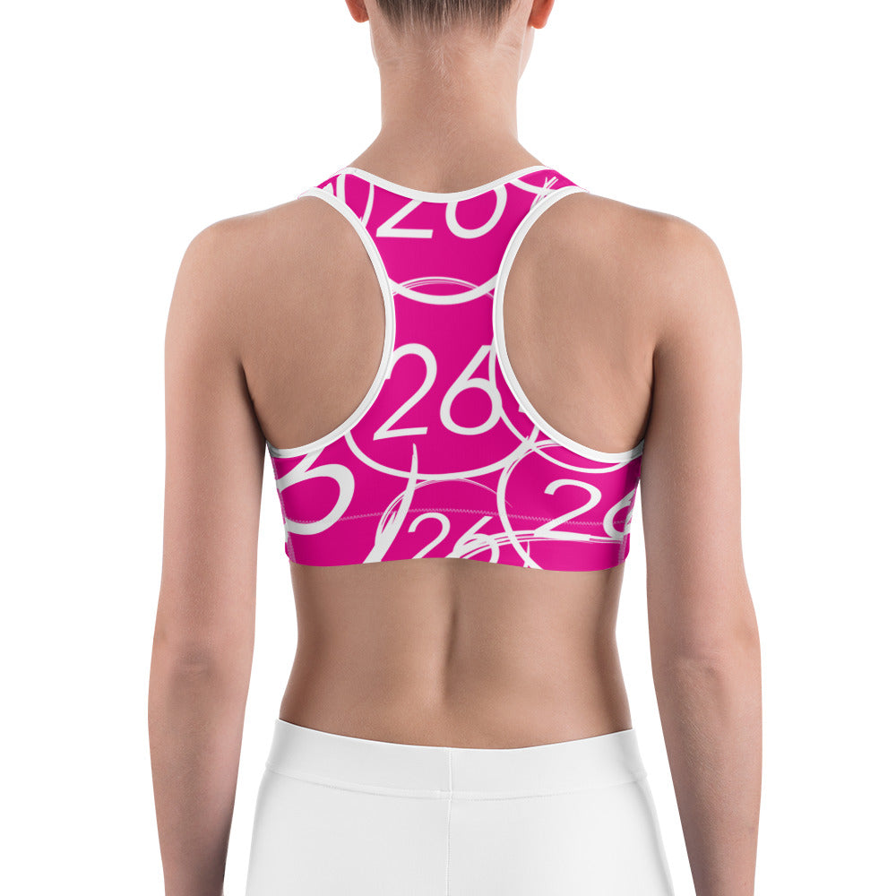 Turbo26-Sports Bra Pink 26