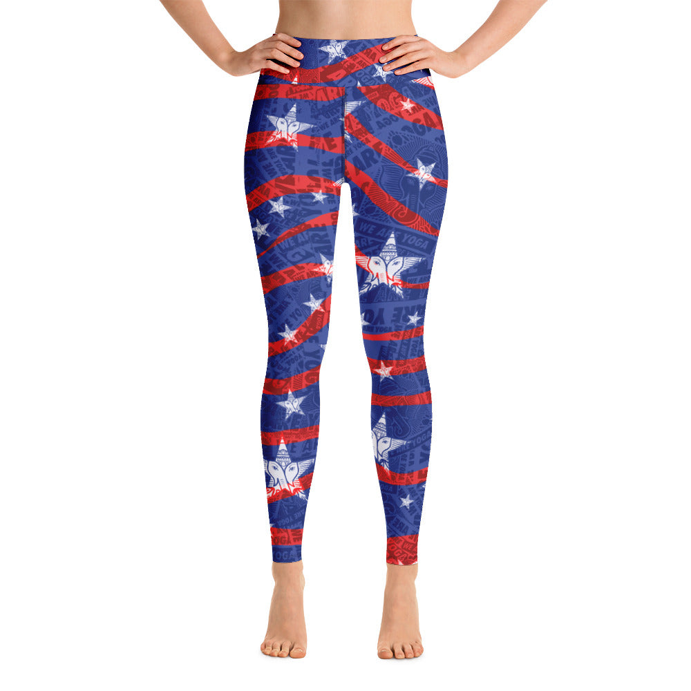 USWAY-High waisted ladies athletic leggings