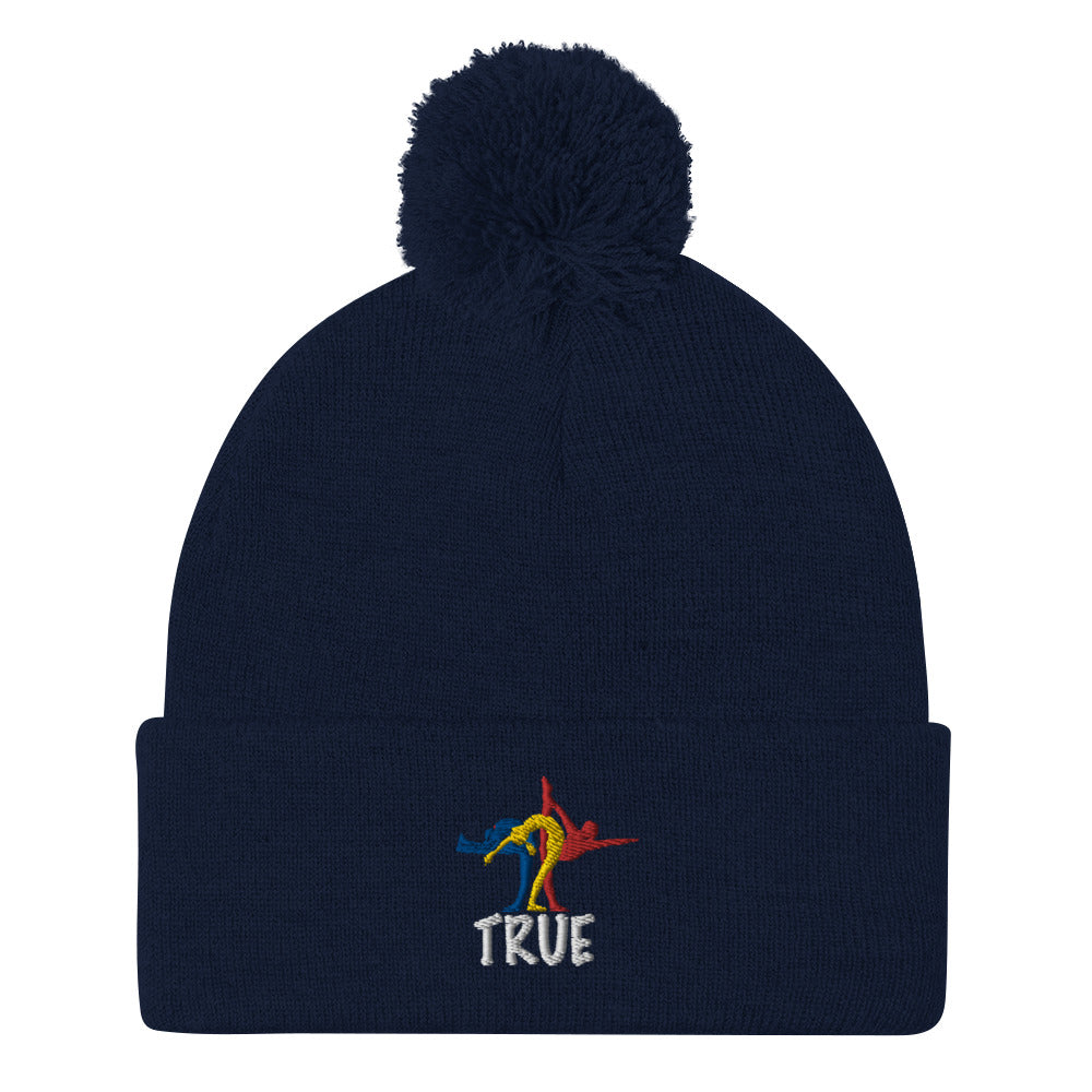 True Bikram Yoga-Pom-Pom Beanie