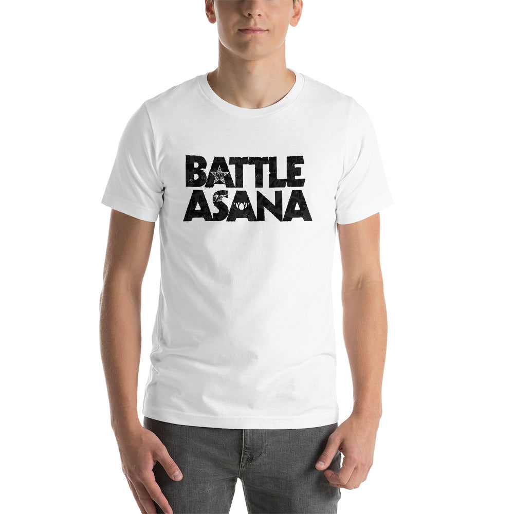 Battle Asana-Short-Sleeve Unisex T-Shirt