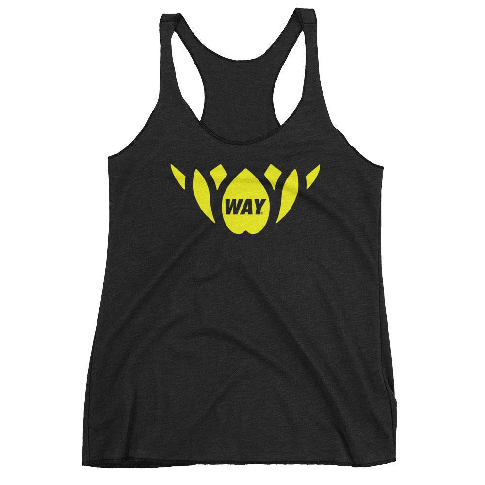 Black + Yellow Lotus Team Tank