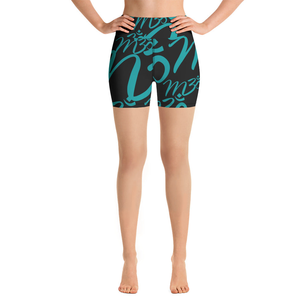 M3Yoga-Allover Yoga Shorts