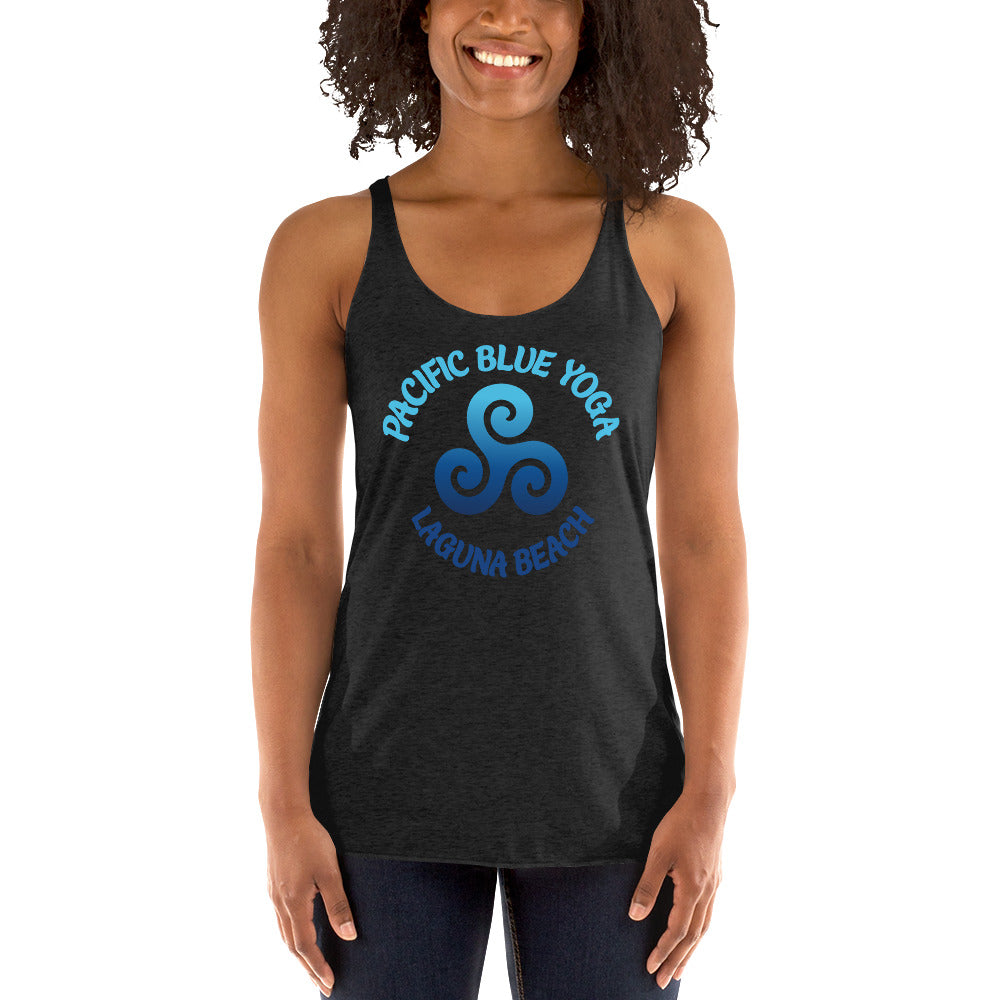 Pacific Blue Yoga-Women's Racerback Tank