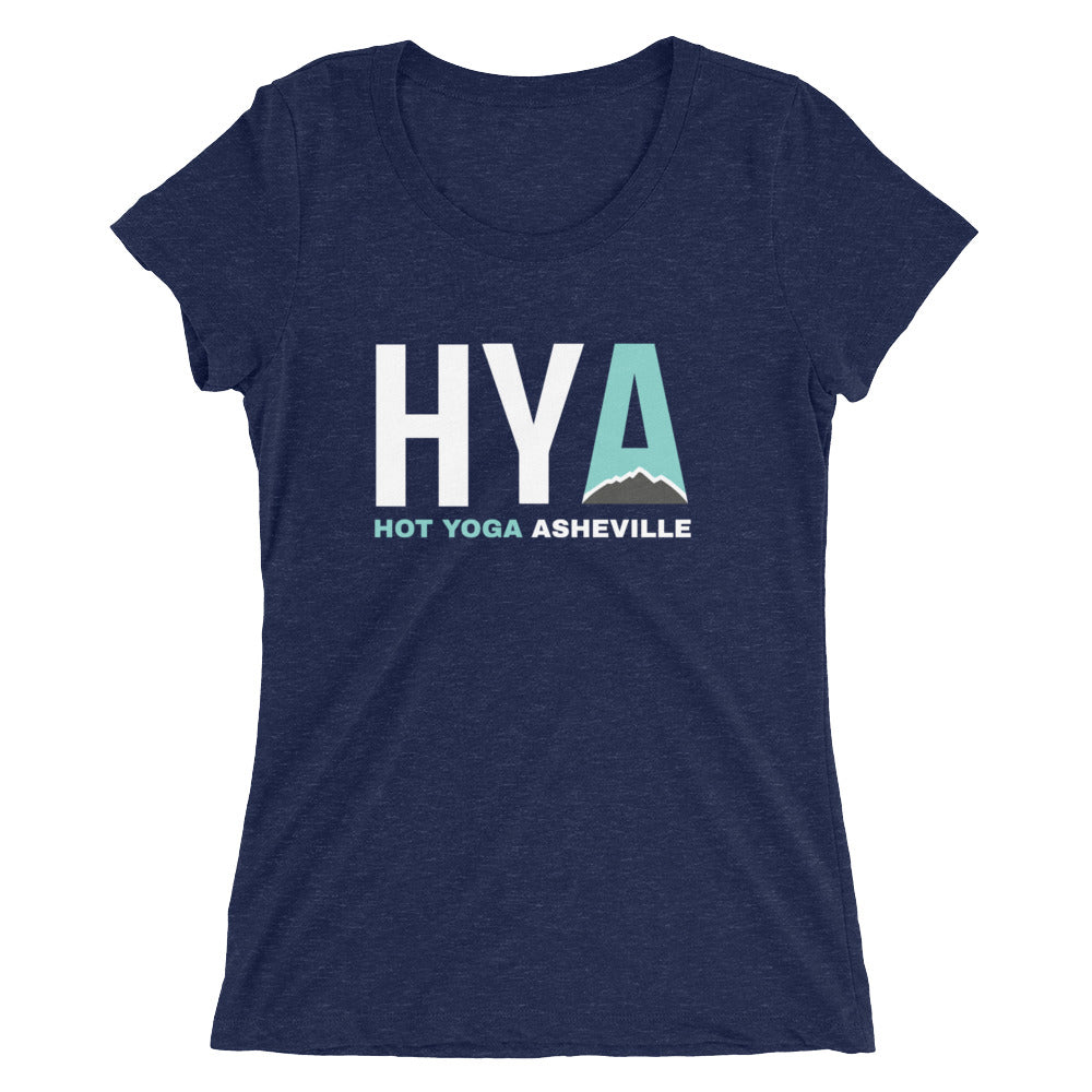 Hot Yoga Asheville-Ladies' short sleeve t-shirt