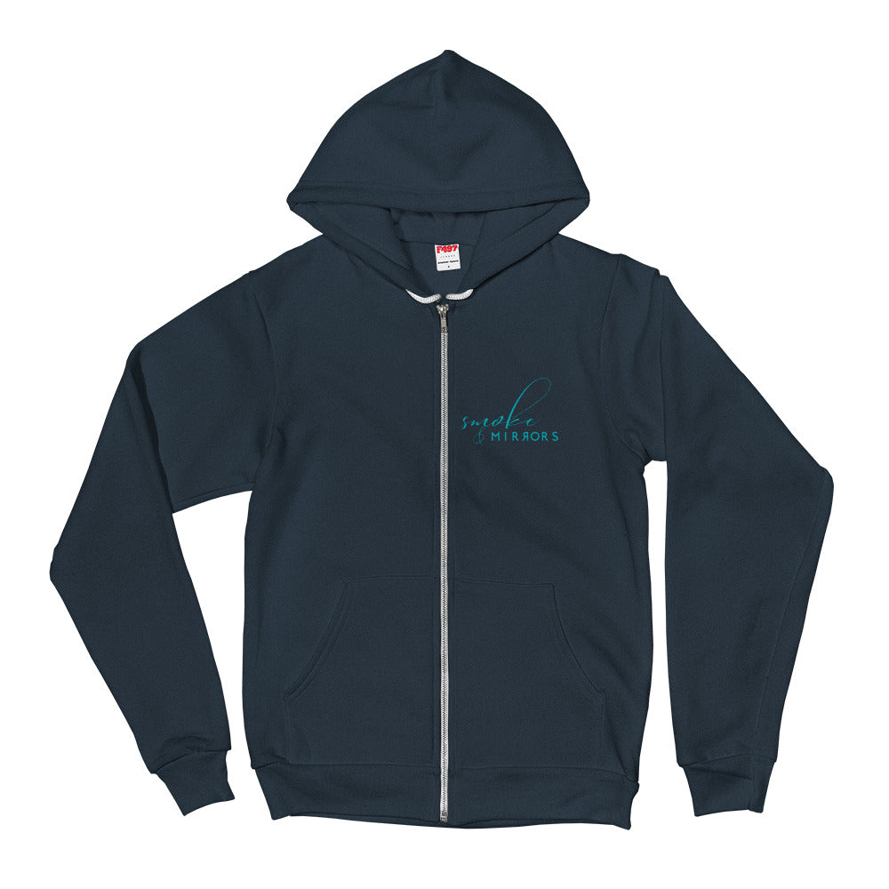 Smoke & Mirrors Fitness-Zip Hoodie