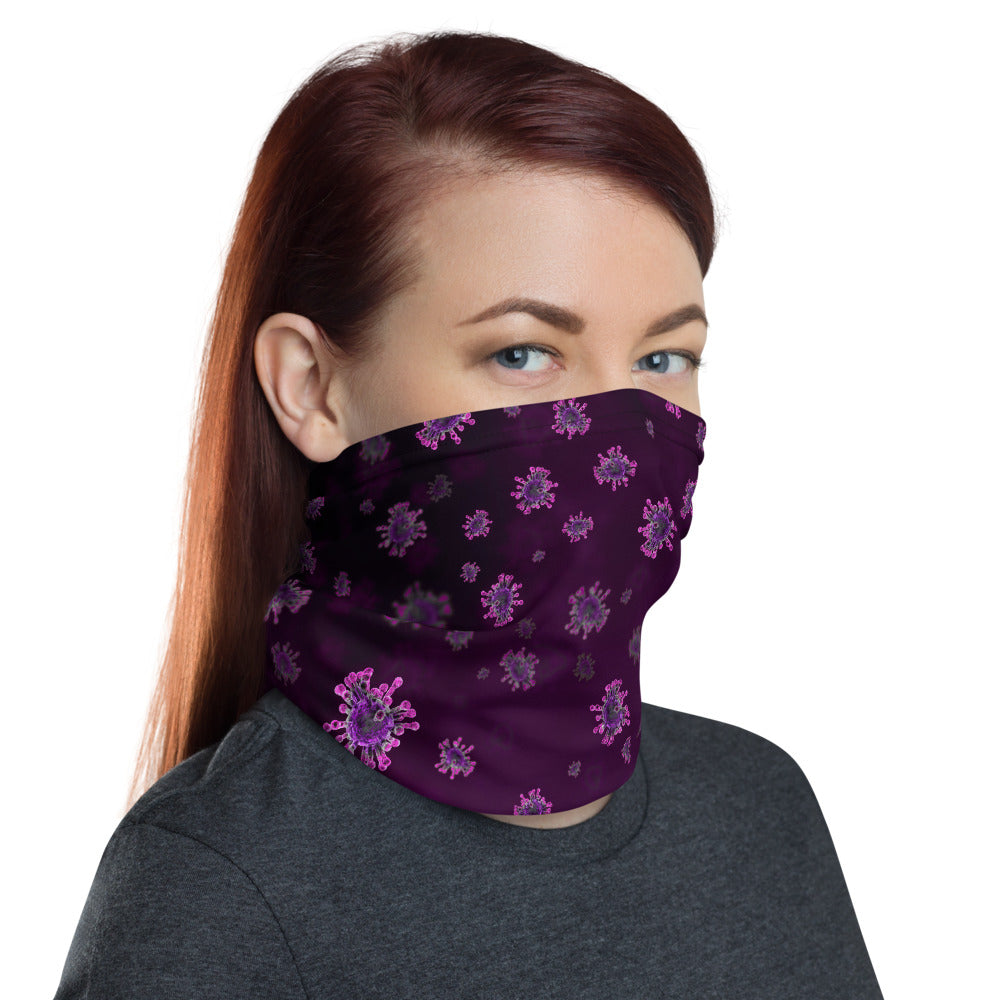 Covid Purple-Neck Gaiter