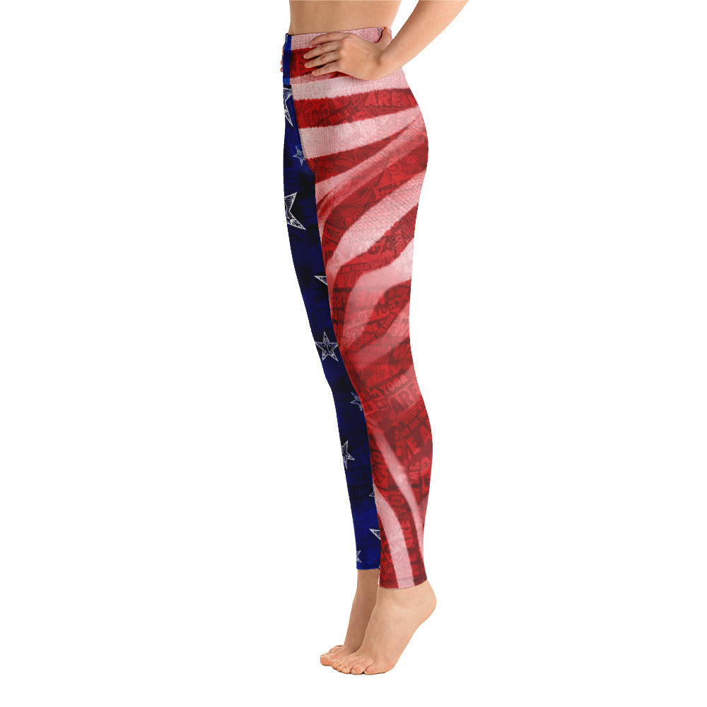 USWAY-High waisted ladies athletic leggings