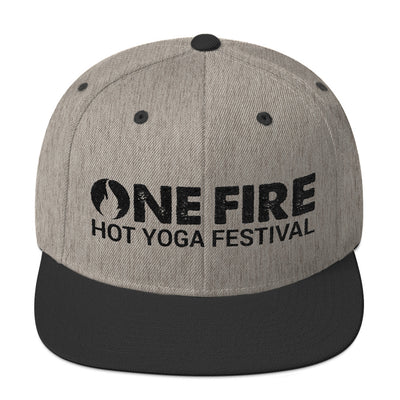 ONE FIRE BLK-Snapback Hat