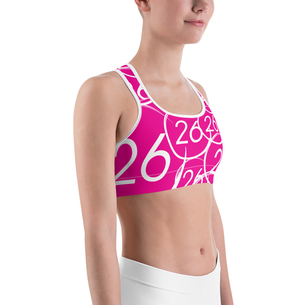 Turbo26-Sports Bra Pink 26