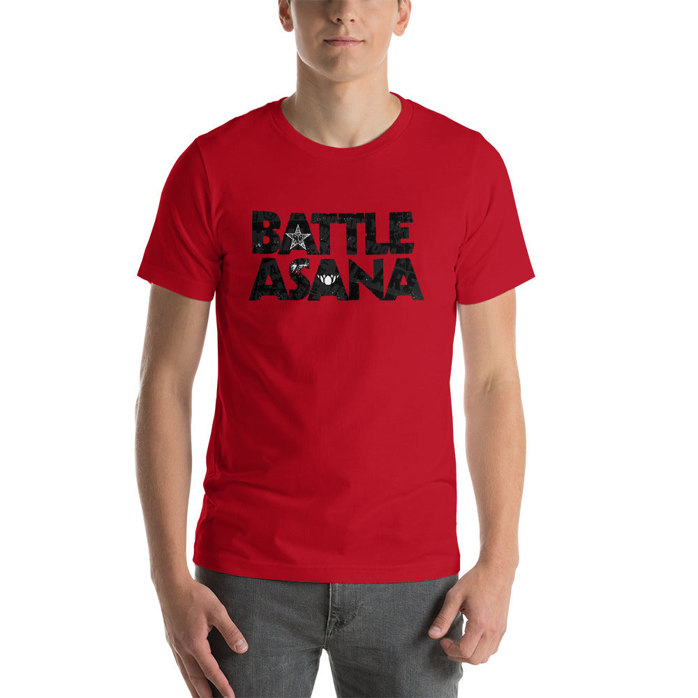 Battle Asana-Short-Sleeve Unisex T-Shirt