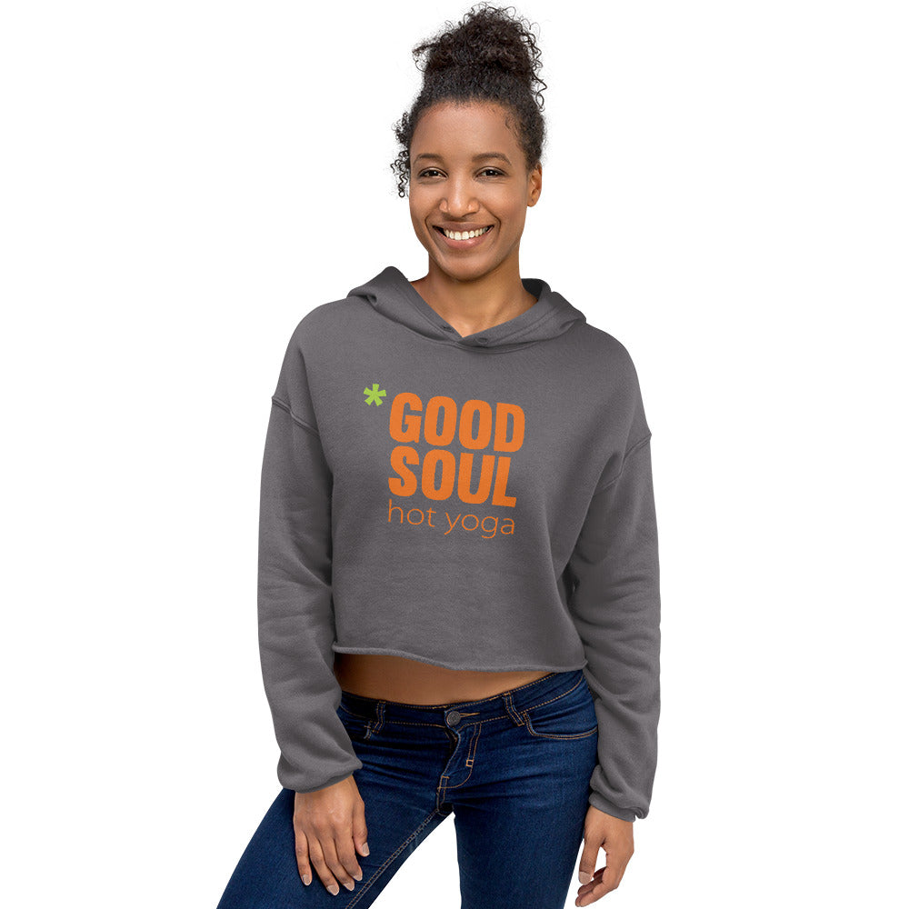 Good Soul Yoga-Crop Hoodie