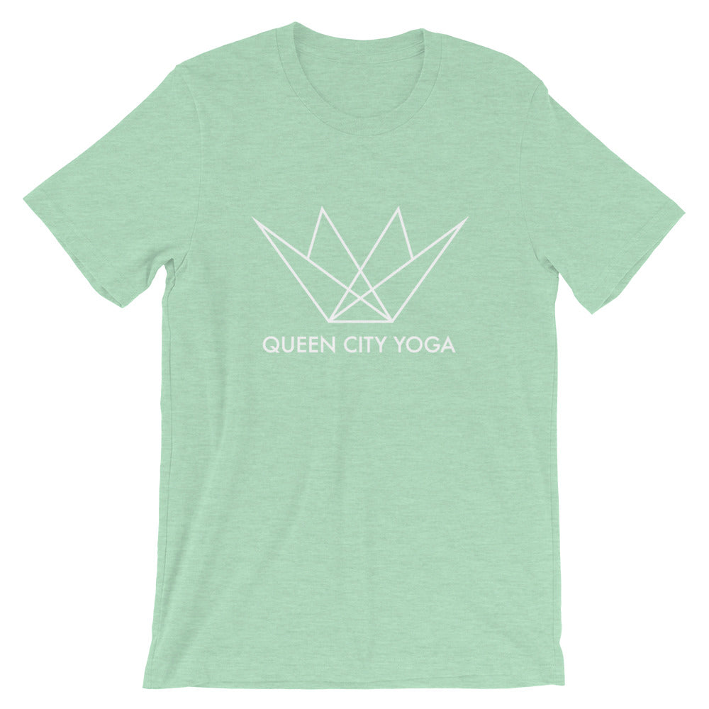 Queen City Yoga-Short - Sleeve Unisex T-Shirt