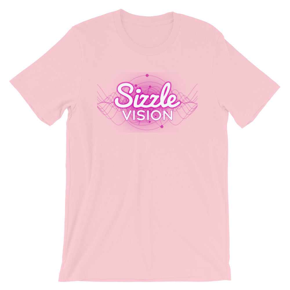 Sizzle Vision Pink-Short-Sleeve Unisex T-Shirt