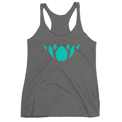 Teal Lotus Tank